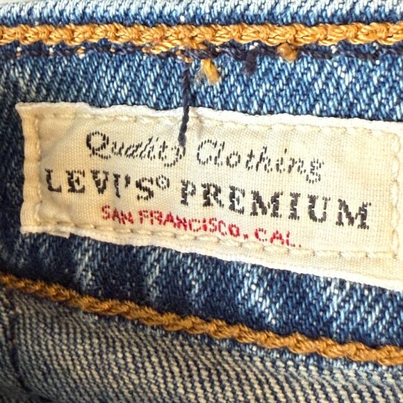 Levi’s Premium Wedgie Fit Jeans Size 27 - Picture 10 of 12